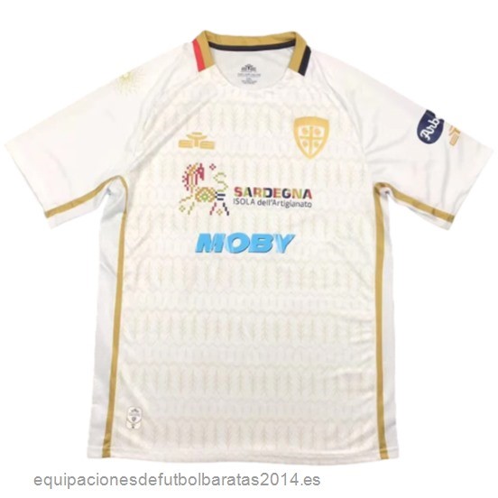 Nuevo Tailandia 2ª Camiseta Cagliari 24/25 Blanco Baratas